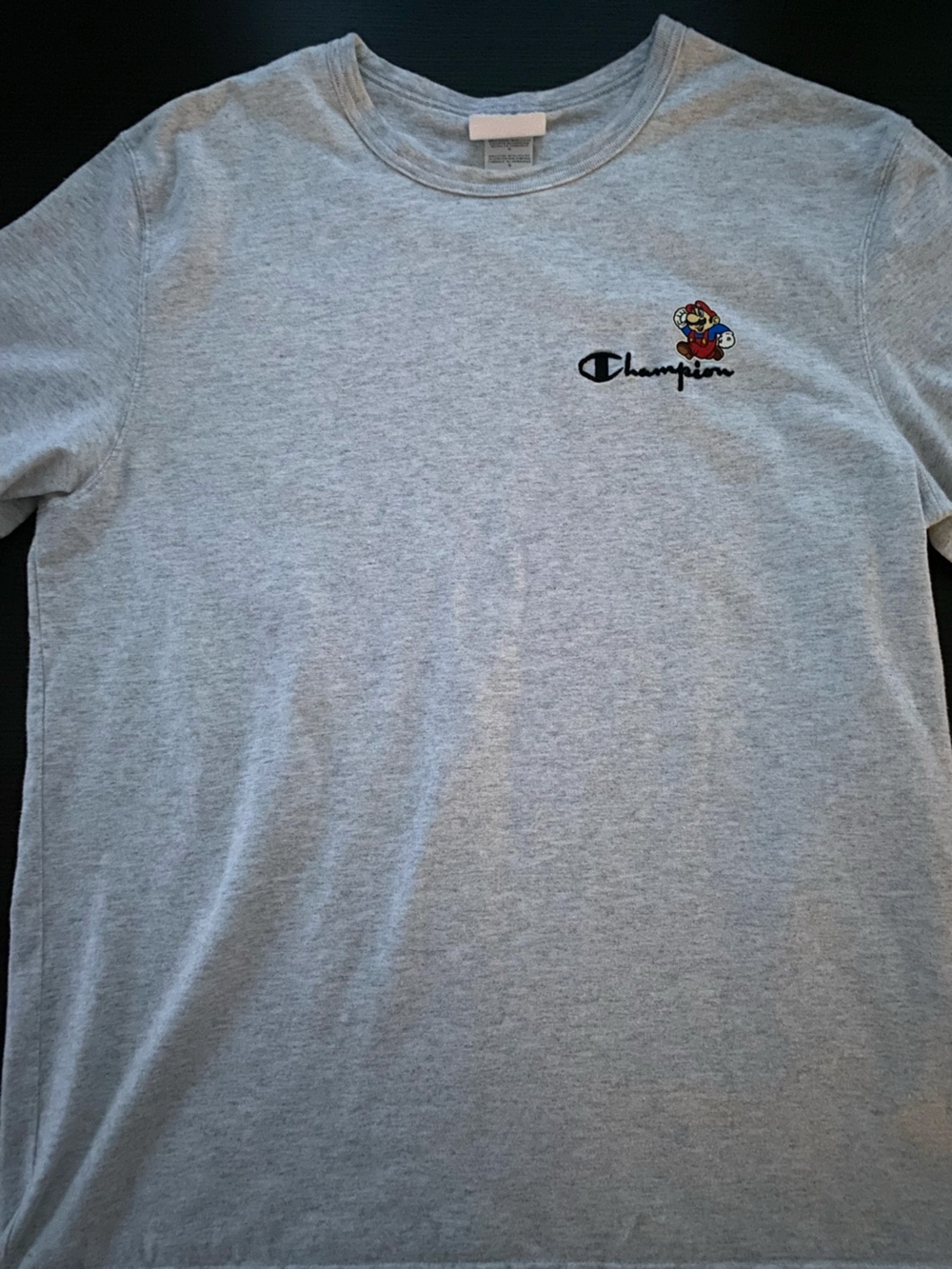 Super Mario Champion T-Shirt size L vhtf - Picture 2 of 5